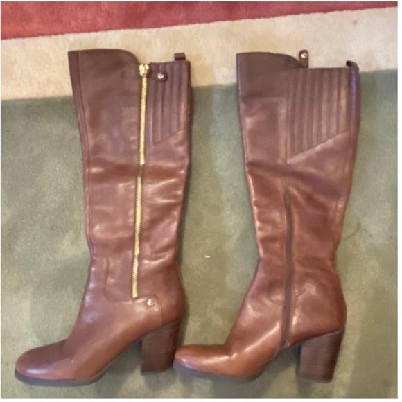 Guess Shoes - EUC Guess tall brown leather boots 9.5